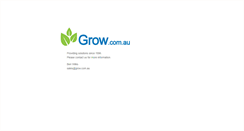 Desktop Screenshot of grow.com.au